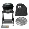 Outdoorchef Ascona 570 G Gas-Kugelgrill All Black + Abdeckhaube + Gussrost