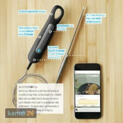 Outdoorchef Gourmet Check Dual BT Thermometer -Angebote Kamdi24 Store outdoorchef gourmet check dual bt thermometer 11503 m 3
