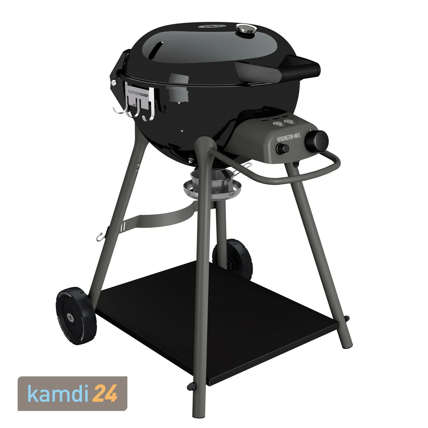 Outdoorchef Kensington 480 G Gas-Kugelgrill 4 Outdoorchef Kensington 480 G Gas-Kugelgrill – Bild 2