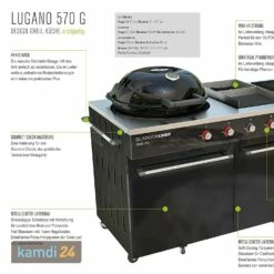 Outdoorchef Lugano 570 G Evo Gas-Grillstation -Angebote Kamdi24 Store outdoorchef lugano 570 g evo gas grillstation 17671 m 5