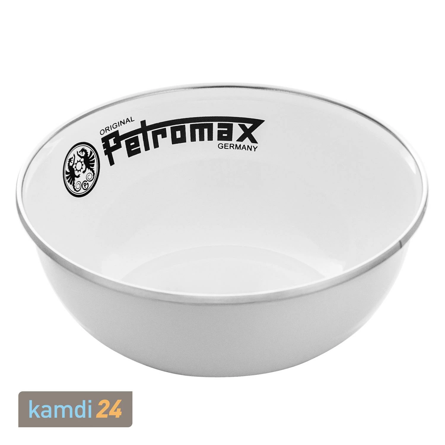 Petromax Emaille-Schalen Weiß 2er-Set 500 Ml 4 Petromax Emaille-Schalen Weiß 2er-Set 500 Ml – Bild 2