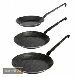 Petromax Pfannen Set Aus Schmiedeeisen Mit Sp20, Sp24 Und Sp28