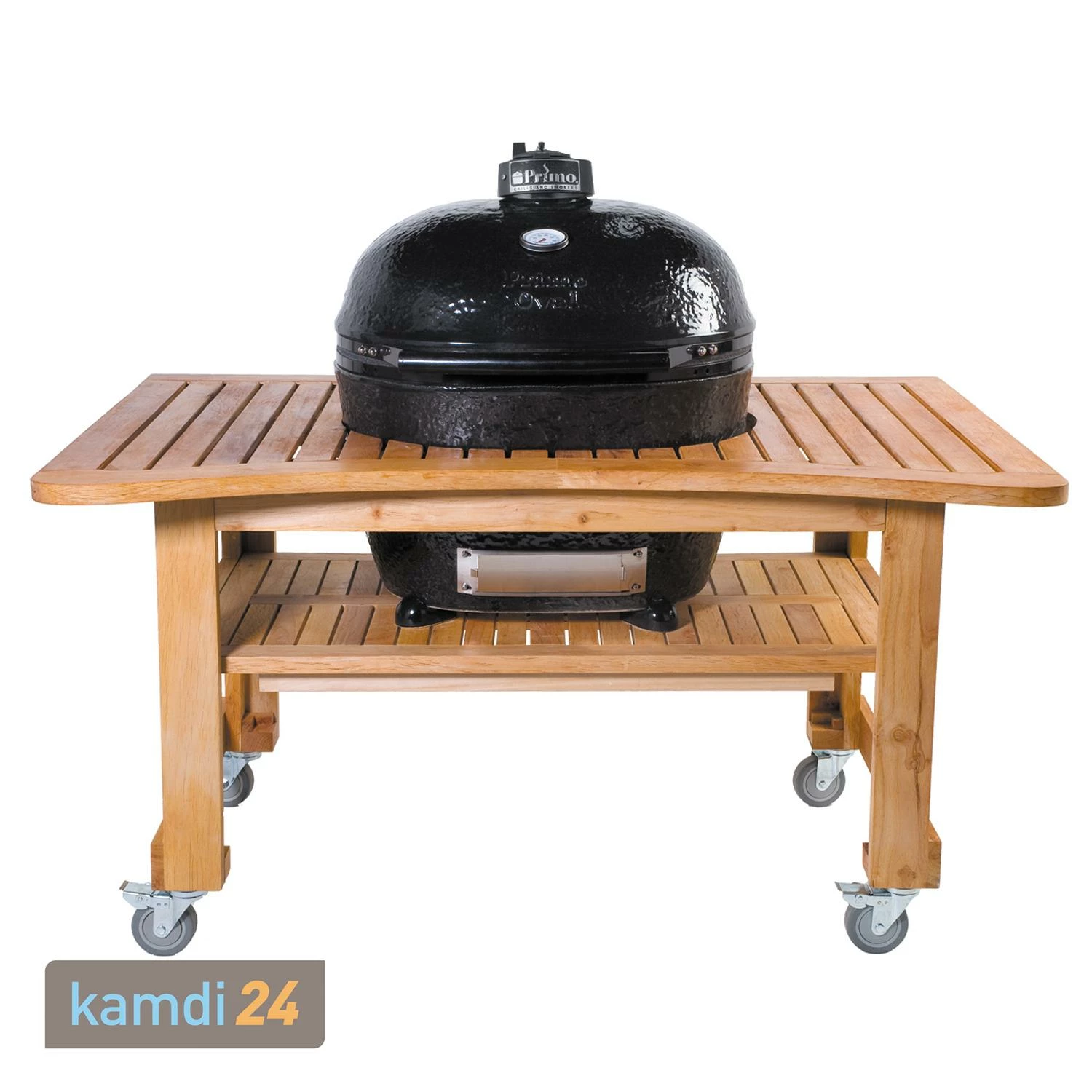 Primo Teakholz-Tisch Für Oval 400 XL 3 Primo Teakholz-Tisch Für Oval 400 XL