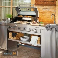 Rösle RÖSLE BBQ-Kitchen Videro G4-SK Vario+ Gasgrill Edelstahl -Angebote Kamdi24 Store roesle bbq kitchen videro g4 sk vario gasgrill edelstahl 20362 m 8