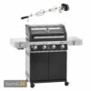 Rösle RÖSLE BBQ-Station Videro G4-S Vario+ Aktuelles Modell Schwarz Gasgrill + Drehspieß -Angebote Kamdi24 Store roesle bbq station videro g4 s vario aktuelles modell schwarz gasgrill drehspiess