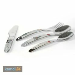 Rösle RÖSLE Kinderbesteck Kleiner Roboter Set 4-tlg. -Angebote Kamdi24 Store roesle kinderbesteck kleiner roboter set 4 tlg 20087 m 1