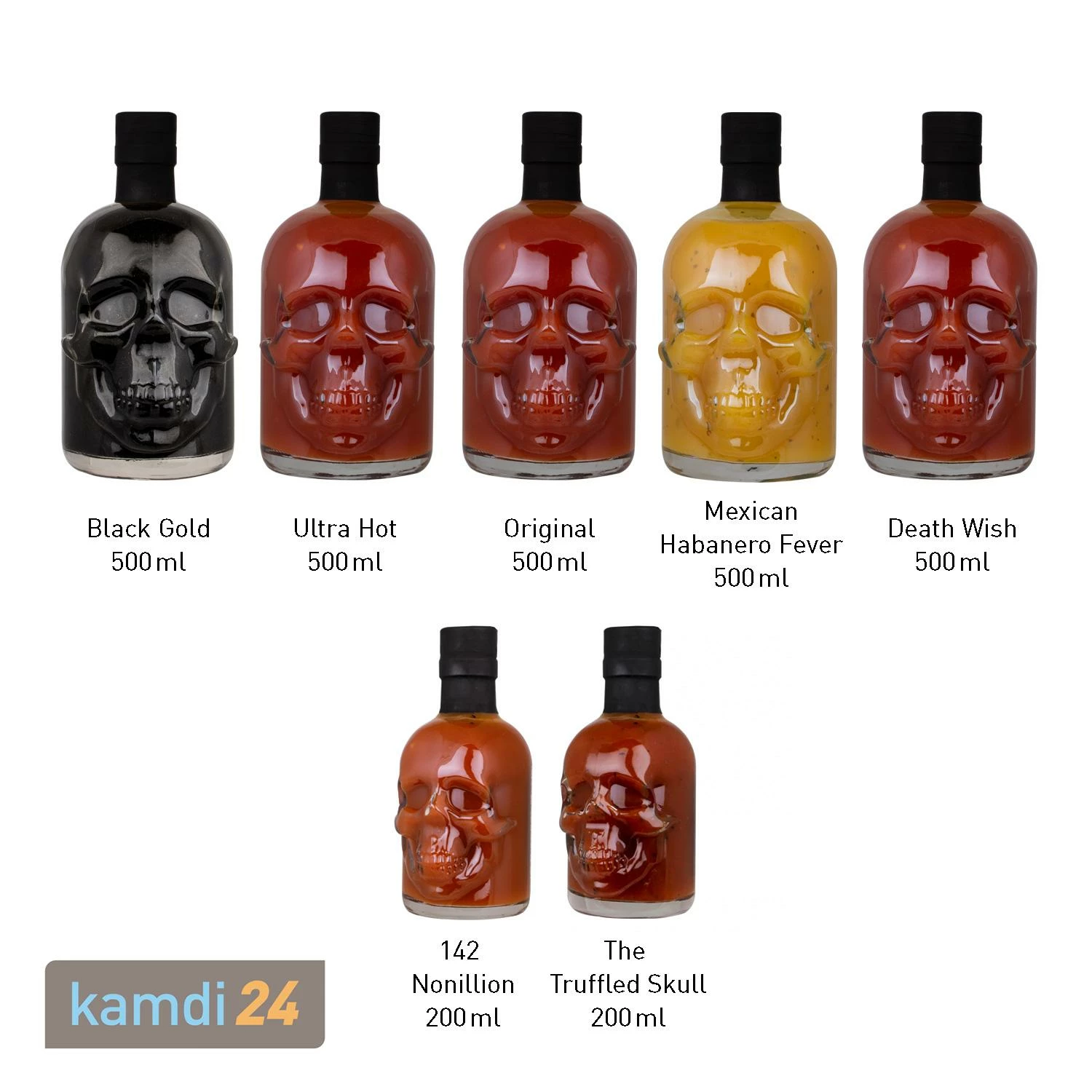 Saus.Guru Skull HOT Sauce - Deathwish 500 Ml 6 Saus.Guru Skull HOT Sauce - Deathwish 500 Ml – Bild 4