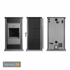 Schmitzker Alicante Wasserführender Kaminofen Anthrazit Base -Angebote Kamdi24 Store schmitzker alicante wasserfuehrender kaminofen anthrazit base 25706 m 3