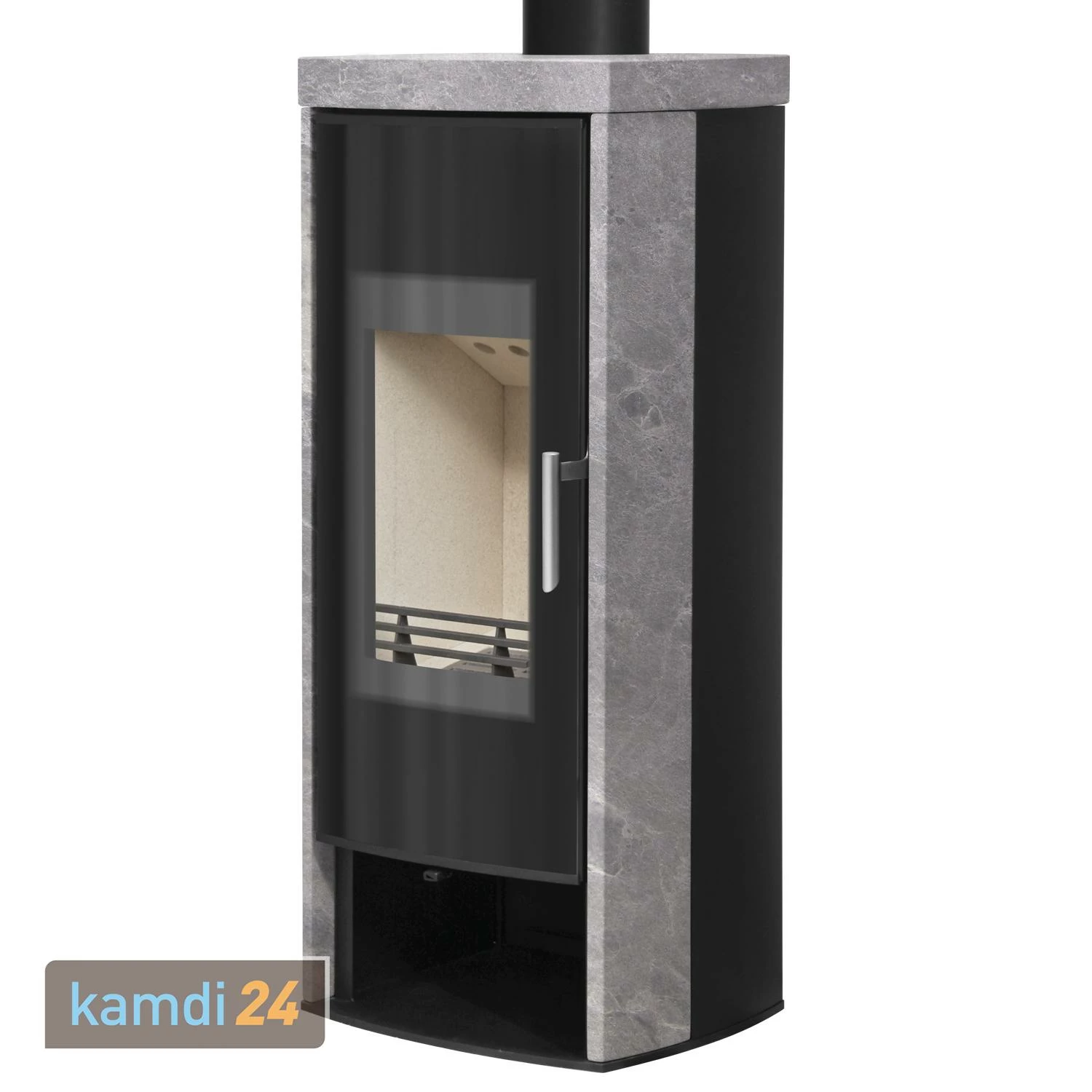 Schmitzker Calera Wasserführender Kaminofen Speckstein 4 Schmitzker Calera Wasserführender Kaminofen Speckstein – Bild 2