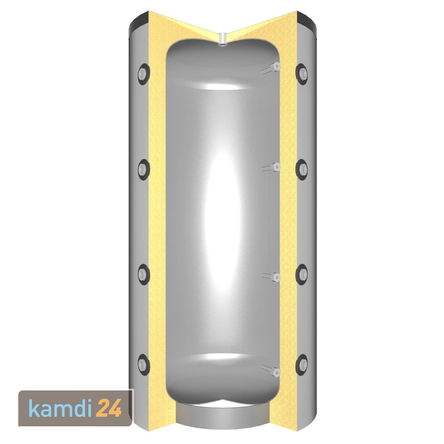 Schmitzker Faro Blackline Wasserführender Kaminofen - Komplett-Set Mit Pufferspeicher TPSM 500L, Inkl. Isolierung 5 Schmitzker Faro Blackline Wasserführender Kaminofen - Komplett-Set Mit Pufferspeicher TPSM 500L, Inkl. Isolierung – Bild 3