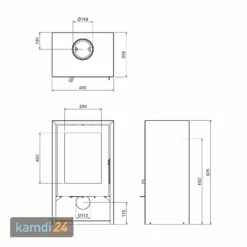 Schmitzker Lagom Air 6 Kaminofen -Angebote Kamdi24 Store schmitzker lagom air 6 kaminofen 25068 m 3