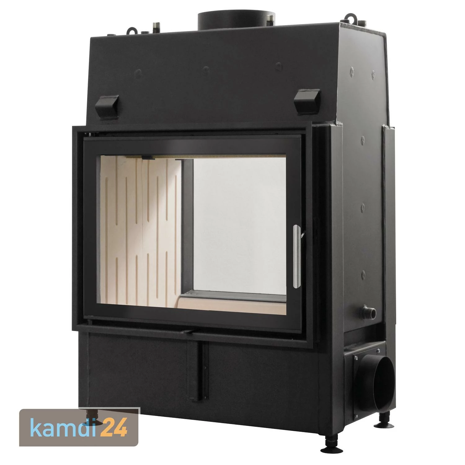 Schmitzker No3 12 KW Wasserführender Kamineinsatz - Komplett-Set Mit Kombispeicher THKE 600 + 1 SWT, Inkl. Isolierung 4 Schmitzker No3 12 KW Wasserführender Kamineinsatz - Komplett-Set Mit Kombispeicher THKE 600 + 1 SWT, Inkl. Isolierung – Bild 2