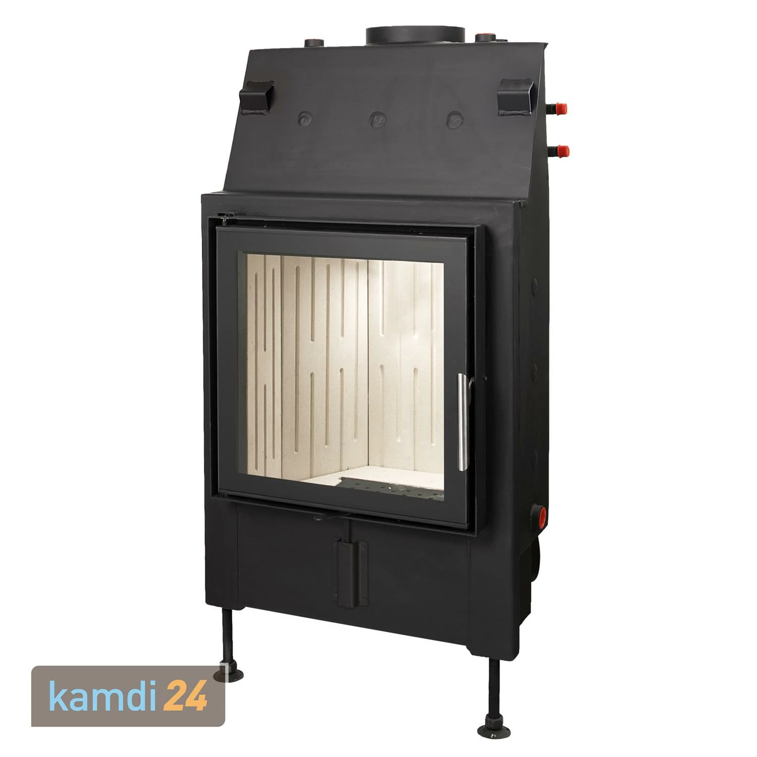 Schmitzker No4 10kW Wasserführender Kamineinsatz Mit Glasrahmen - Komplett-Set Mit Hygienespeicher 550L 4 Schmitzker No4 10kW Wasserführender Kamineinsatz Mit Glasrahmen - Komplett-Set Mit Hygienespeicher 550L – Bild 2