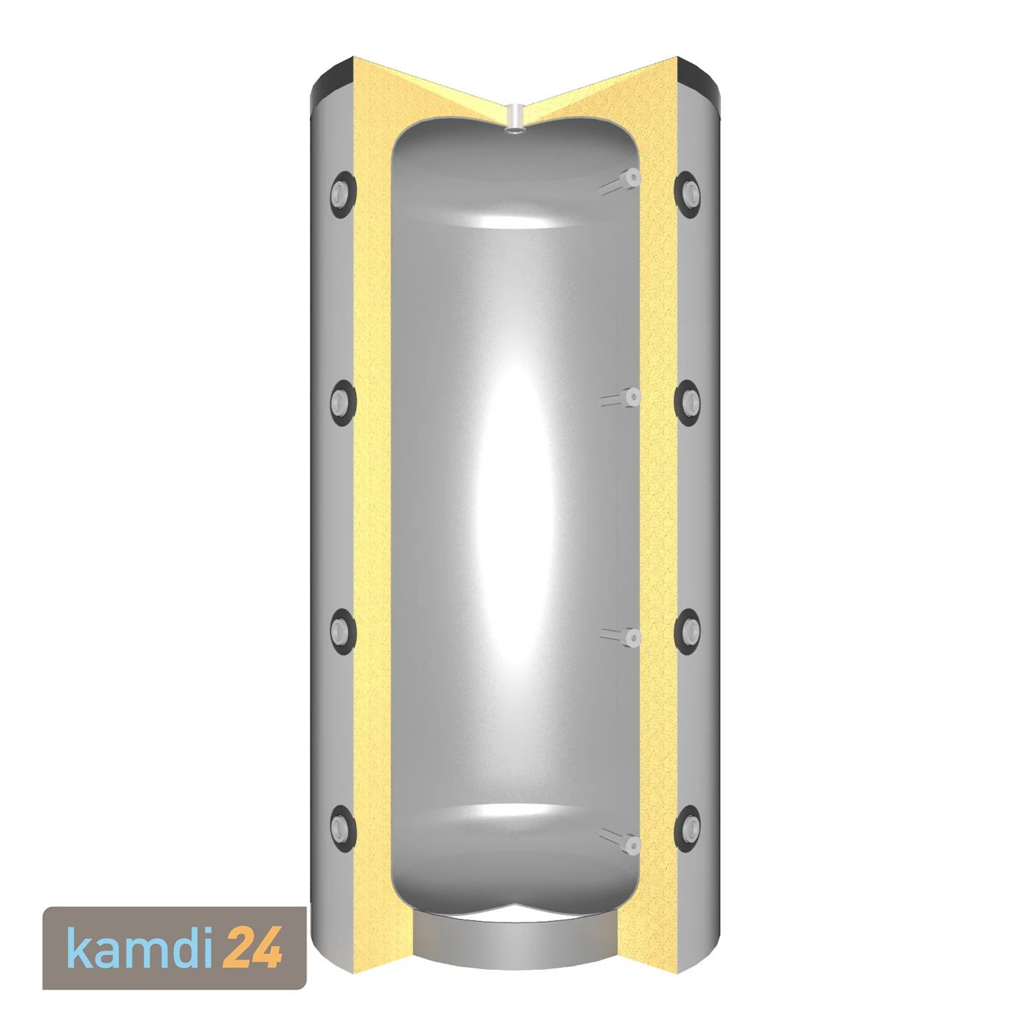 Schmitzker No4 10kW Wasserführender Kamineinsatz Mit Stahlrahmen - Komplett-Set Mit Pufferspeicher 600L, Inkl. Isolierung 5 Schmitzker No4 10kW Wasserführender Kamineinsatz Mit Stahlrahmen - Komplett-Set Mit Pufferspeicher 600L, Inkl. Isolierung – Bild 3