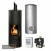 Schmitzker Vitoria Base Wasserführender Kaminofen - Komplett-Set Mit Pufferspeicher 500L + 1 Solarwärmetauscher, Inkl. Isolierung -Angebote Kamdi24 Store schmitzker vitoria base wasserfuehrender kaminofen komplett set mit pufferspeicher 500l 1 solarwaermetauscher inkl isolierung
