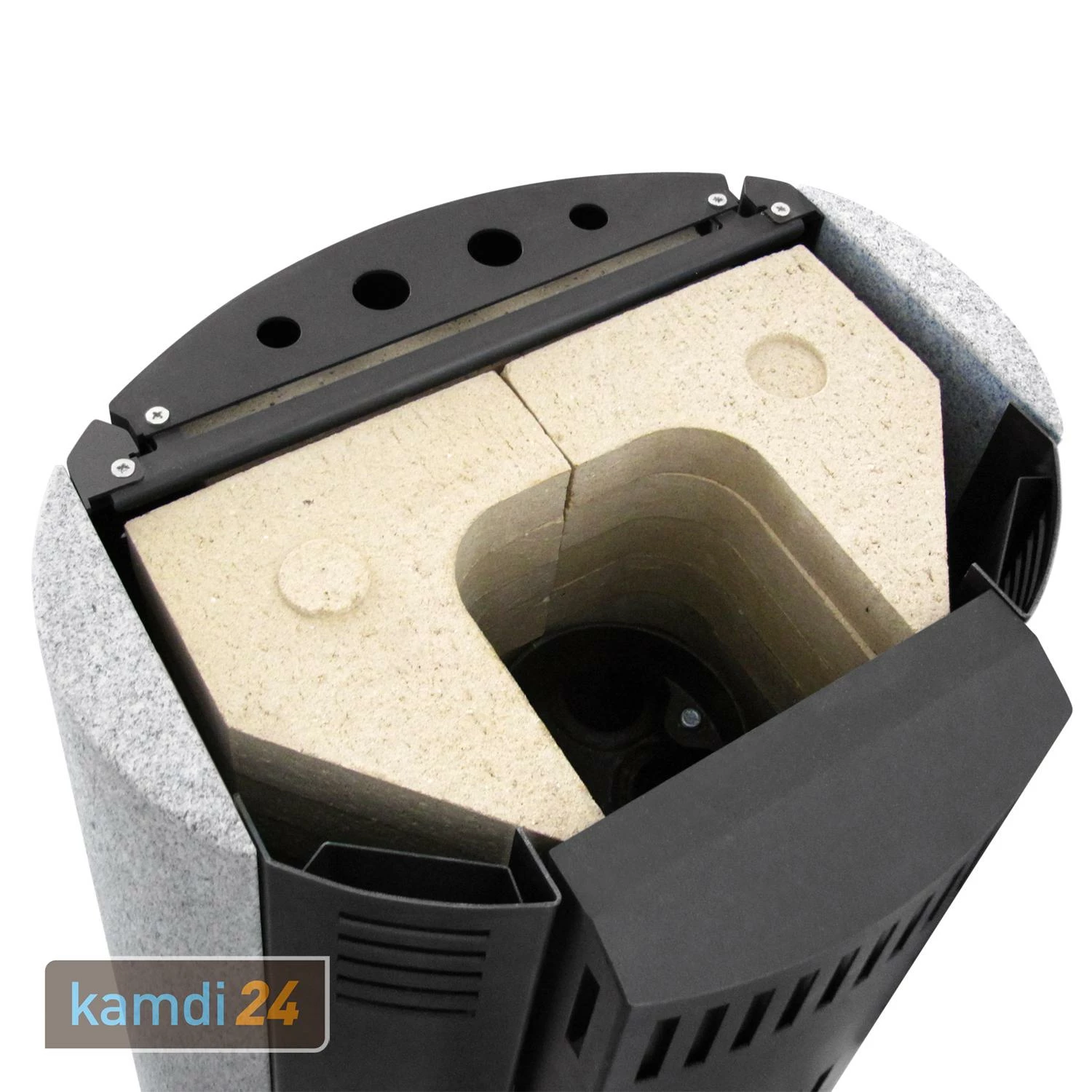 Schmitzker Vitoria Wasserführender Kaminofen Speckstein 6 Schmitzker Vitoria Wasserführender Kaminofen Speckstein – Bild 4