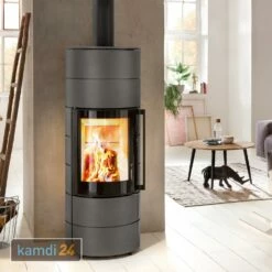 Spartherm Ambiente A3 Kaminofen Stahl Titan RLU