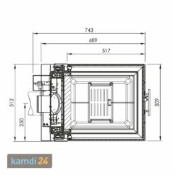 Spartherm Arte U-50h-4S Kamineinsatz RRA Ø 200 Mm -Angebote Kamdi24 Store spartherm arte u 50h 4s kamineinsatz rra 200 mm 20243 m 4