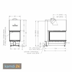 Spartherm Arte U-90h-4S Kamineinsatz RRA Ø 250 Mm 14 Spartherm Arte U-90h-4S Kamineinsatz RRA Ø 250 Mm -Angebote Kamdi24 Store spartherm arte u 90h 4s kamineinsatz rra 250 mm 12712 m 5