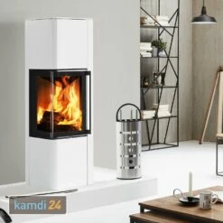 Spartherm Cubo L RLU Kaminofen Weiß