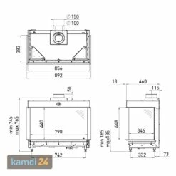 Spartherm DRU Lugo 80/3 RCH Gas-Kamineinsatz G31 / Schwarz 5 Spartherm DRU Lugo 80/3 RCH Gas-Kamineinsatz G31 / Schwarz -Angebote Kamdi24 Store spartherm dru lugo 80 3 rch gas kamineinsatz g31 schwarz 12322 m 1