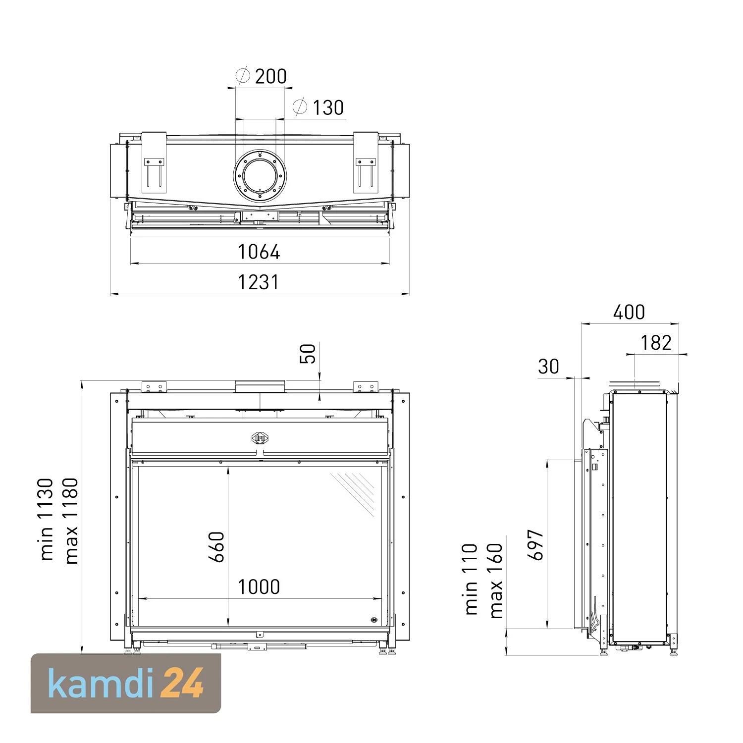Spartherm DRU Maestro 100 RCH Gas-Kamineinsatz G30/G31 / Ceraglas / Clear View 8 Spartherm DRU Maestro 100 RCH Gas-Kamineinsatz G30/G31 / Ceraglas / Clear View – Bild 6