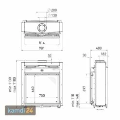 Spartherm DRU Maestro 75 RCH Gas-Kamineinsatz G31 / Schwarz -Angebote Kamdi24 Store spartherm dru maestro 75 rch gas kamineinsatz g31 schwarz 20296 m 4