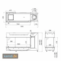 Spartherm DRU Metro 100XTL-41 RCH Gas-Kamineinsatz G20 / Rechts / Ceraglas 5 Spartherm DRU Metro 100XTL-41 RCH Gas-Kamineinsatz G20 / Rechts / Ceraglas -Angebote Kamdi24 Store spartherm dru metro 100xtl 41 rch gas kamineinsatz g20 rechts ceraglas 12414 m 1
