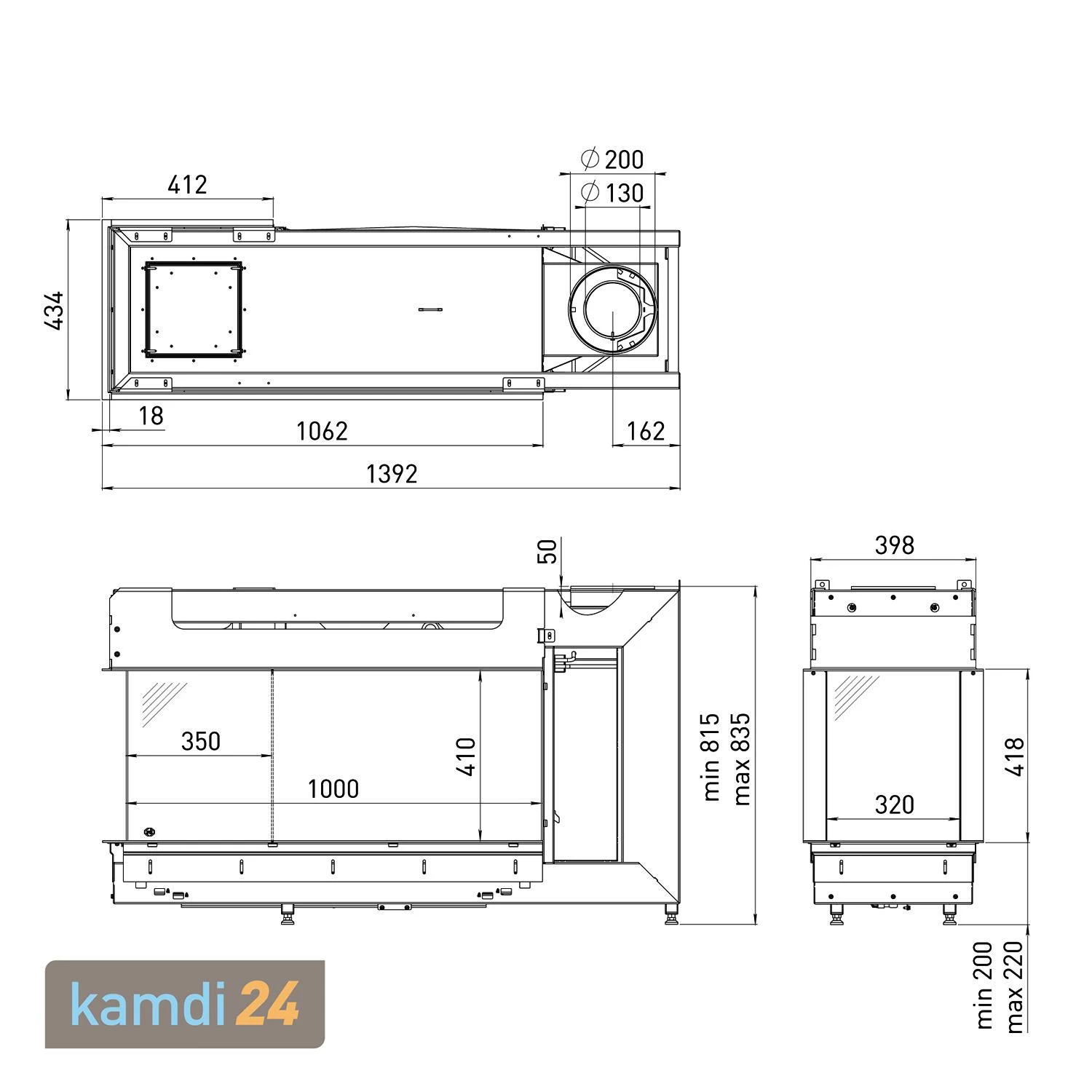Spartherm DRU Metro 100XTL-41 RCH Gas-Kamineinsatz G20 / Rechts / Ceraglas 4 Spartherm DRU Metro 100XTL-41 RCH Gas-Kamineinsatz G20 / Rechts / Ceraglas – Bild 2