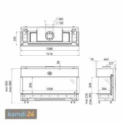 Spartherm DRU Metro 130XT/3 RCH Gas-Kamineinsatz G31 / Ceraglas / Clear View -Angebote Kamdi24 Store spartherm dru metro 130xt 3 rch gas kamineinsatz g31 ceraglas clear view 20319 m 1