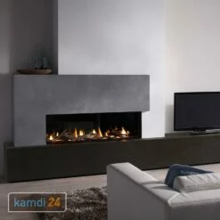 Spartherm DRU Metro 130XT-41 RCH Gas-Kamineinsatz G25 / Ceraglas / Clear View