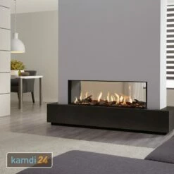 Spartherm DRU Metro 130XT-41 Tunnel RCH Gas-Kamineinsatz G20 / Schwarz