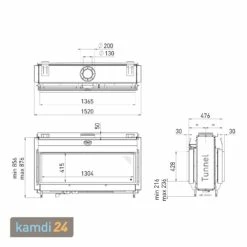 Spartherm DRU Metro 130XT-41 Tunnel RCH Gas-Kamineinsatz G31 / Schwarz / Clear View -Angebote Kamdi24 Store spartherm dru metro 130xt 41 tunnel rch gas kamineinsatz g31 schwarz clear view 20301 m 1