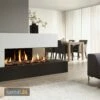 Spartherm DRU Metro 130XTL-41 RCH Gas-Kamineinsatz G20 / Rechts / Ceraglas / Clear View