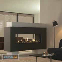 Spartherm DRU Metro 150XT-41 Tunnel RCH Gas-Kamineinsatz G20 / Schwarz