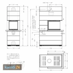 Spartherm Kaminbausatz SIM 1/3/Arte U-70h-4S Natur -Angebote Kamdi24 Store spartherm kaminbausatz sim 1 3 arte u 70h 4s natur 13791 m 5