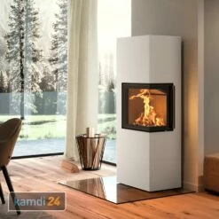 Spartherm Lungo 2R Kaminofen Weiß