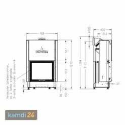 Spartherm Mini Sh-4S RLU Kamineinsatz 17 Spartherm Mini Sh-4S RLU Kamineinsatz -Angebote Kamdi24 Store spartherm mini sh 4s rlu kamineinsatz 14687 m 6