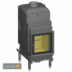 Spartherm Nova E H2O Wasserführender Kamineinsatz 45 Cm Rechts