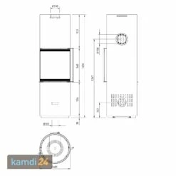 Spartherm Passo L RLU Kaminofen Stahl Geschliffen Und Lackiert -Angebote Kamdi24 Store spartherm passo l rlu kaminofen stahl geschliffen und lackiert 16948 m 5