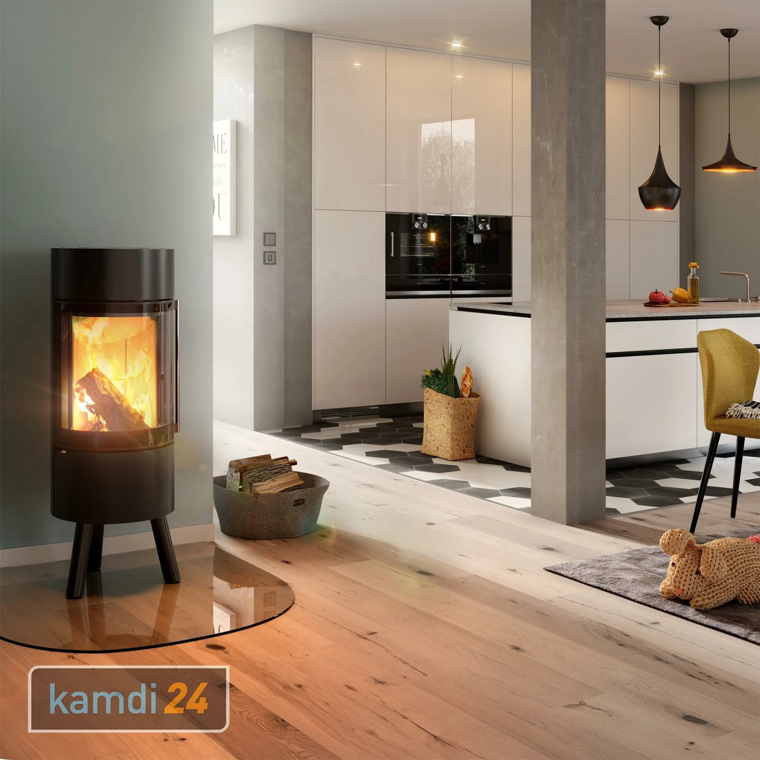 Spartherm Passo XS Tripod Kaminofen Nero 5 Spartherm Passo XS Tripod Kaminofen Nero – Bild 3