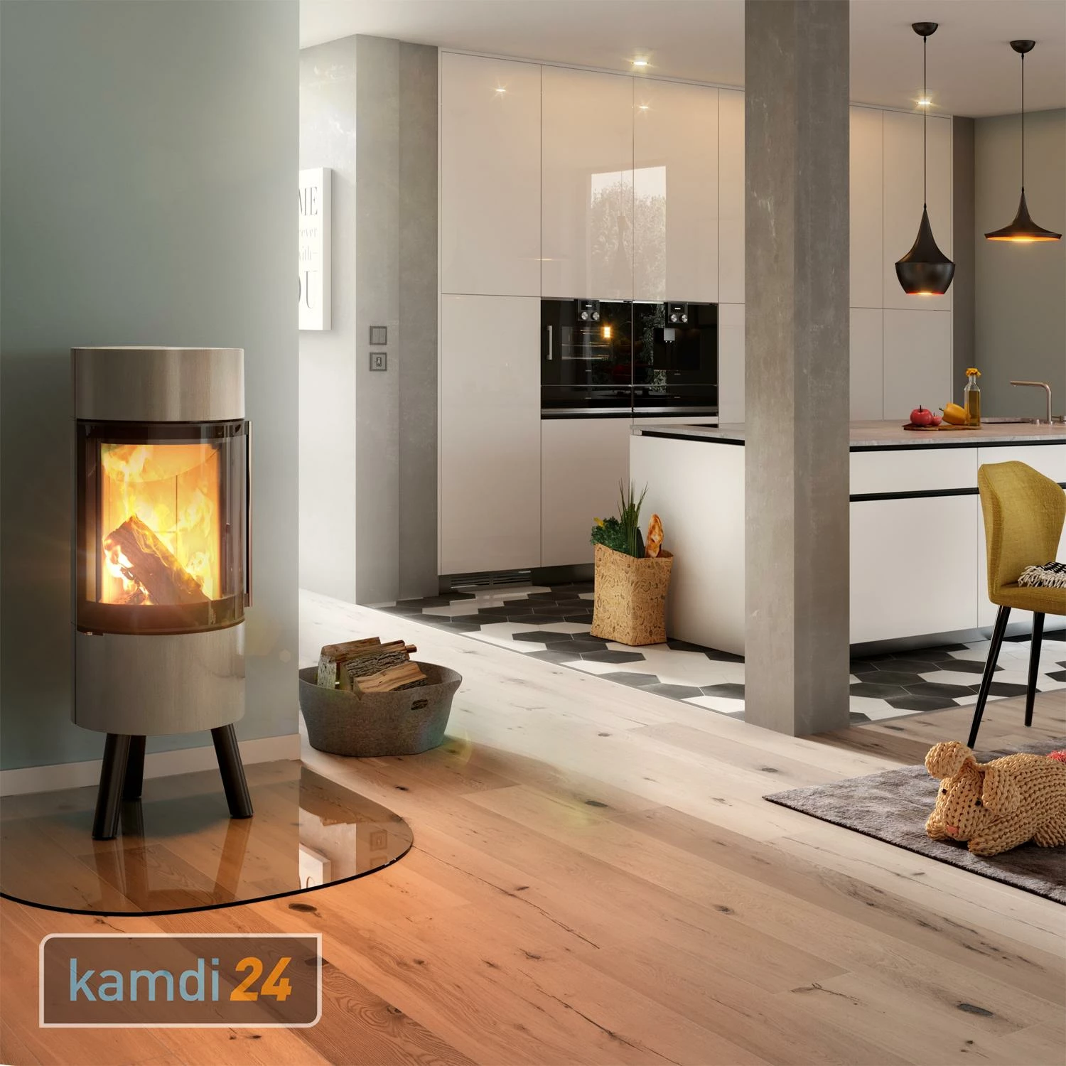 Spartherm Passo XS Tripod Kaminofen Stahl Geschliffen 7 Spartherm Passo XS Tripod Kaminofen Stahl Geschliffen – Bild 5