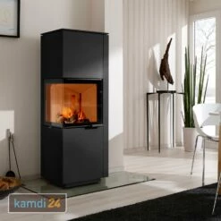 Spartherm Piko H2O Wasserführender Kaminofen Nero
