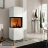 Spartherm Piko H2O Wasserführender Kaminofen Weiß