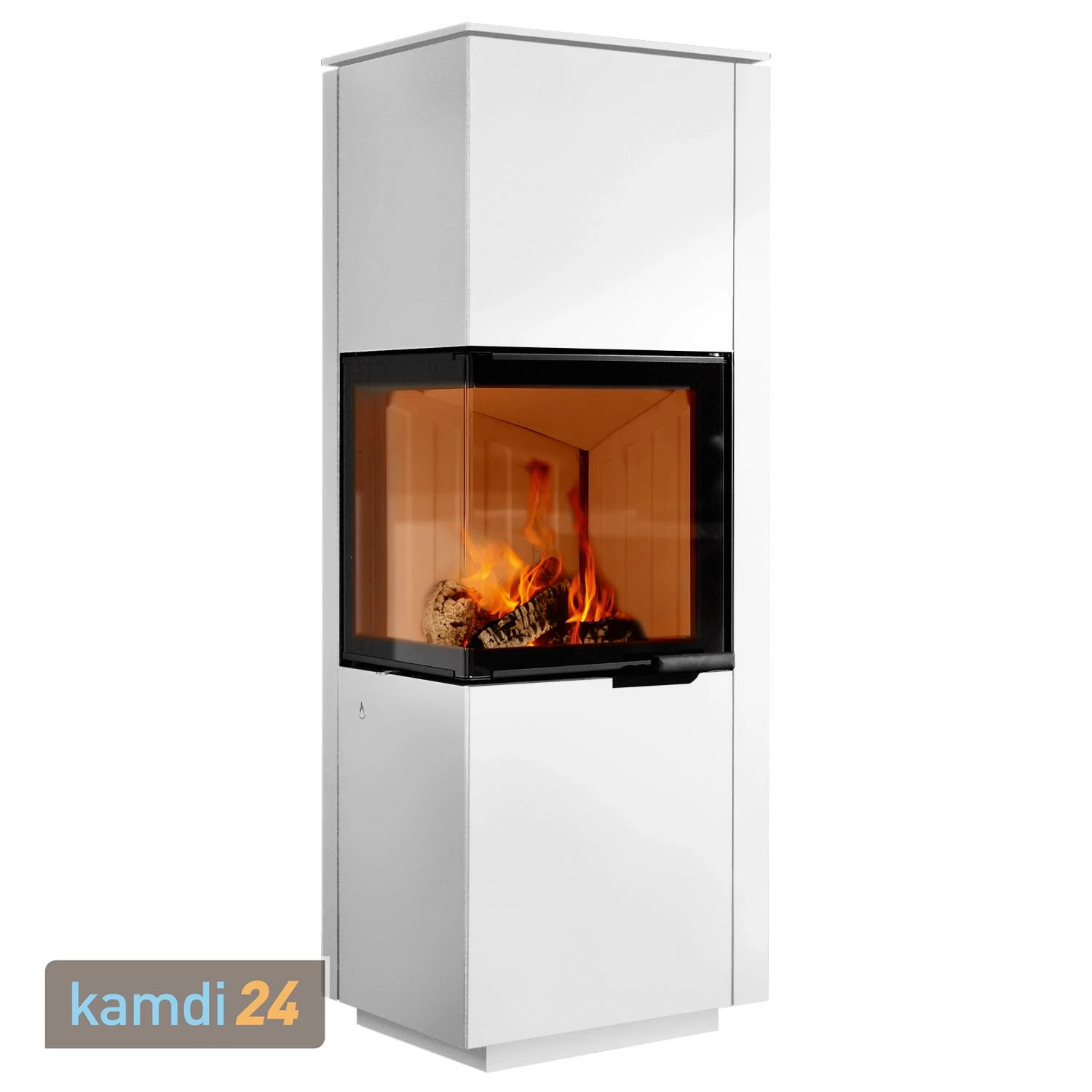 Spartherm Piko H2O Wasserführender Kaminofen Weiß 4 Spartherm Piko H2O Wasserführender Kaminofen Weiß – Bild 2