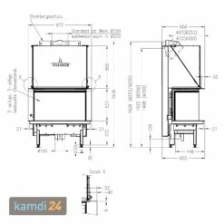 Spartherm Premium Arte-3RL-80h Kamineinsatz RRA Ø 200 Mm -Angebote Kamdi24 Store spartherm premium arte 3rl 80h kamineinsatz rra 200 mm 14733 m 3