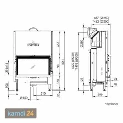 Spartherm Premium V-1V-87h Kamineinsatz RRA Ø 250 Mm 10 Spartherm Premium V-1V-87h Kamineinsatz RRA Ø 250 Mm -Angebote Kamdi24 Store spartherm premium v 1v 87h kamineinsatz rra 250 mm 20231 m 3