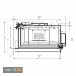 Spartherm Premium Varia-2L-80h Kamineinsatz Ecke RRA Ø 250 Mm -Angebote Kamdi24 Store spartherm premium varia 2l 80h kamineinsatz ecke rra 250 mm 14726 m 9