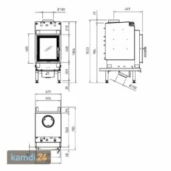 Spartherm Renova A H2O Wasserführender Kamineinsatz 45 Cm Rechts -Angebote Kamdi24 Store spartherm renova a h2o wasserfuehrender kamineinsatz 45 cm rechts 16774 m 2