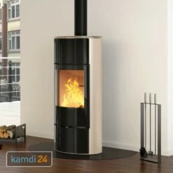 Spartherm Senso M H2O Wasserführender Kaminofen Glas / Perle